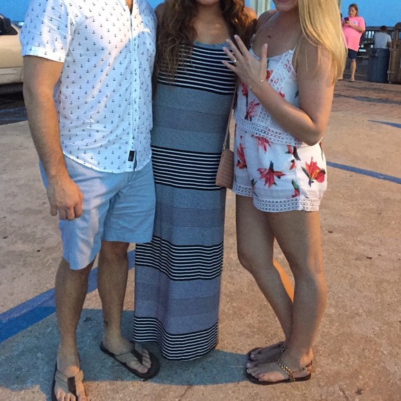 Merona Maxi Striped Sundress - Picture 2 of 2